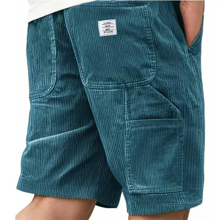 Felix | Pantalones cortos retro acanalados