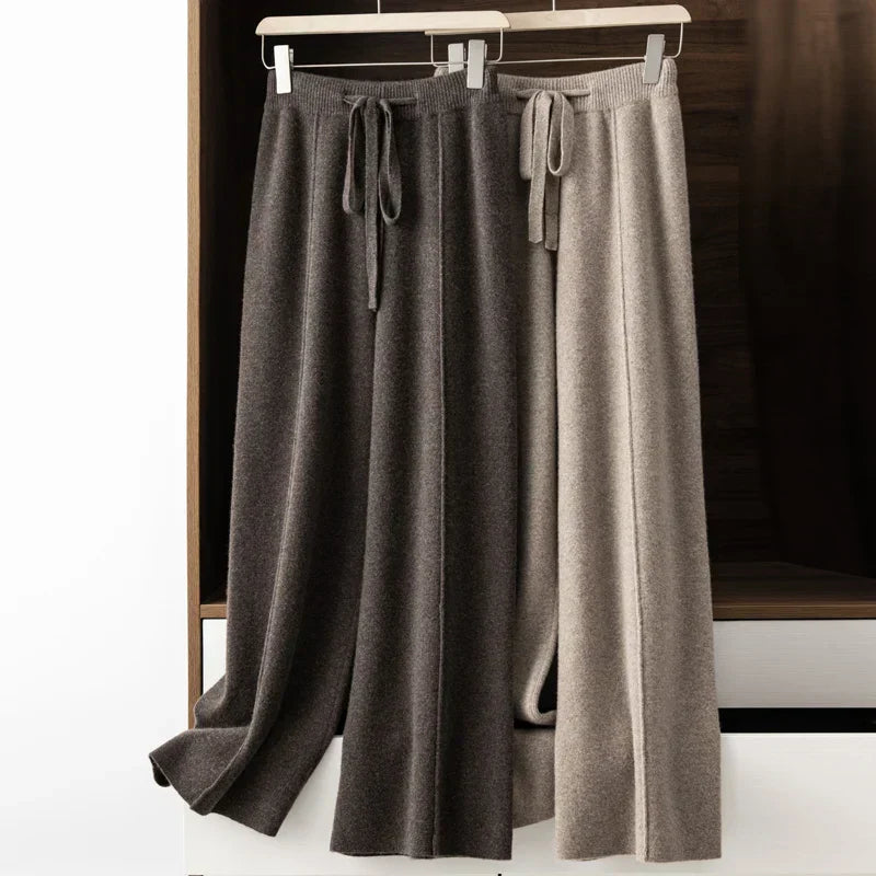 Carla | Pantalones de Lounge de Cachemira Premium Chamonix