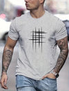 Lucas™ – Camiseta elegante de cuello redondo con estampado gráfico
