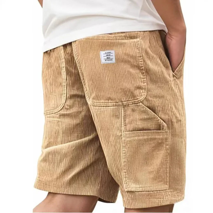 Felix | Pantalones cortos retro acanalados