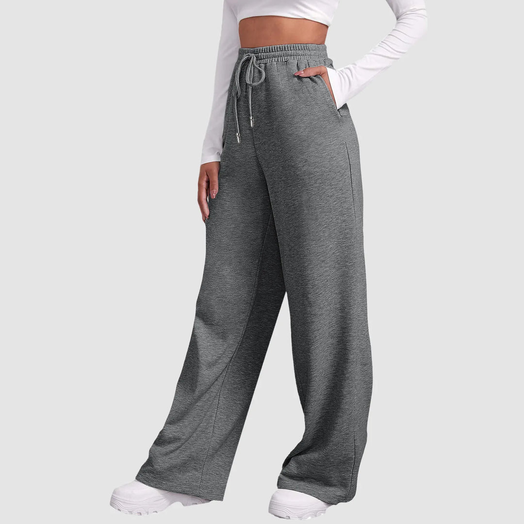 Amparo | Joggers de pierna ancha y corte relajado