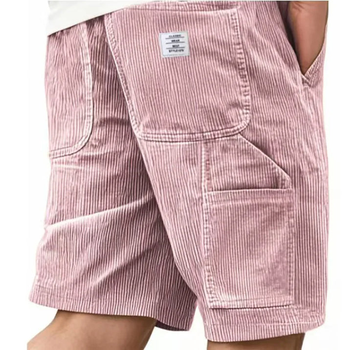 Felix | Pantalones cortos retro acanalados
