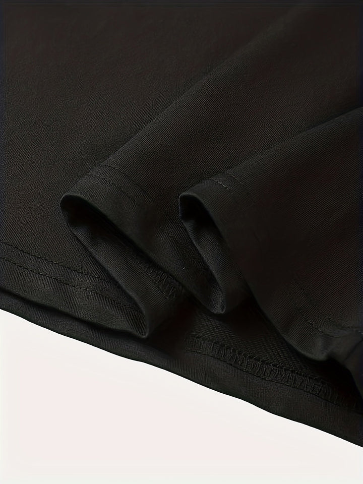 Azel | Camiseta elegante de cuello redondo con estampado gráfico