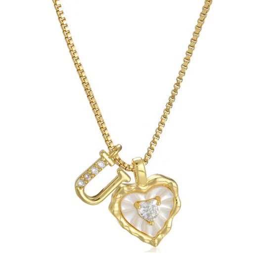 Elisa™ — Collar Corazón Personalizado, Elegancia Eterna