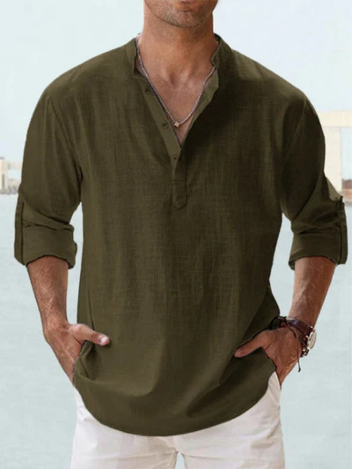 Olmo | Camisa de lino transpirable