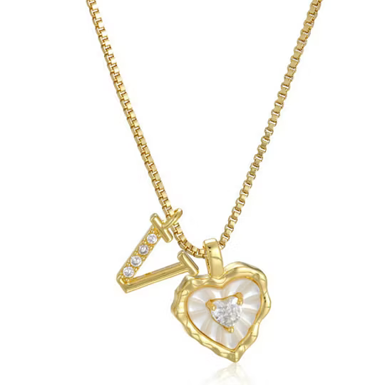 Elisa™ — Collar Corazón Personalizado, Elegancia Eterna