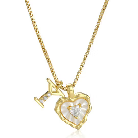 Elisa™ — Collar Corazón Personalizado, Elegancia Eterna