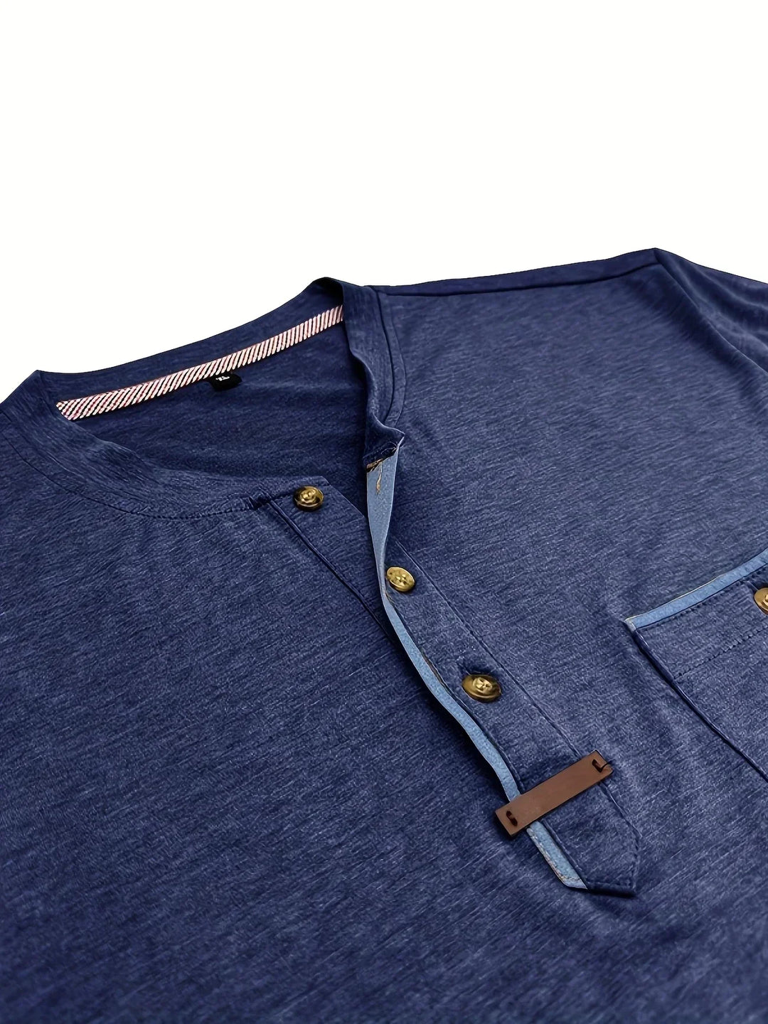 Azel | Camiseta de cuello redondo elegante con bolsillo