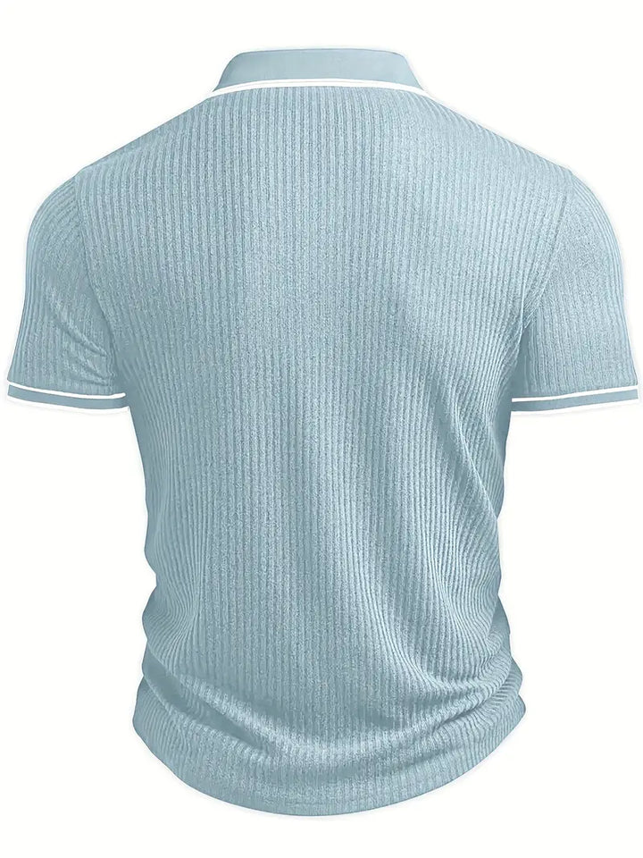 Azel | Polo elegante de manga corta