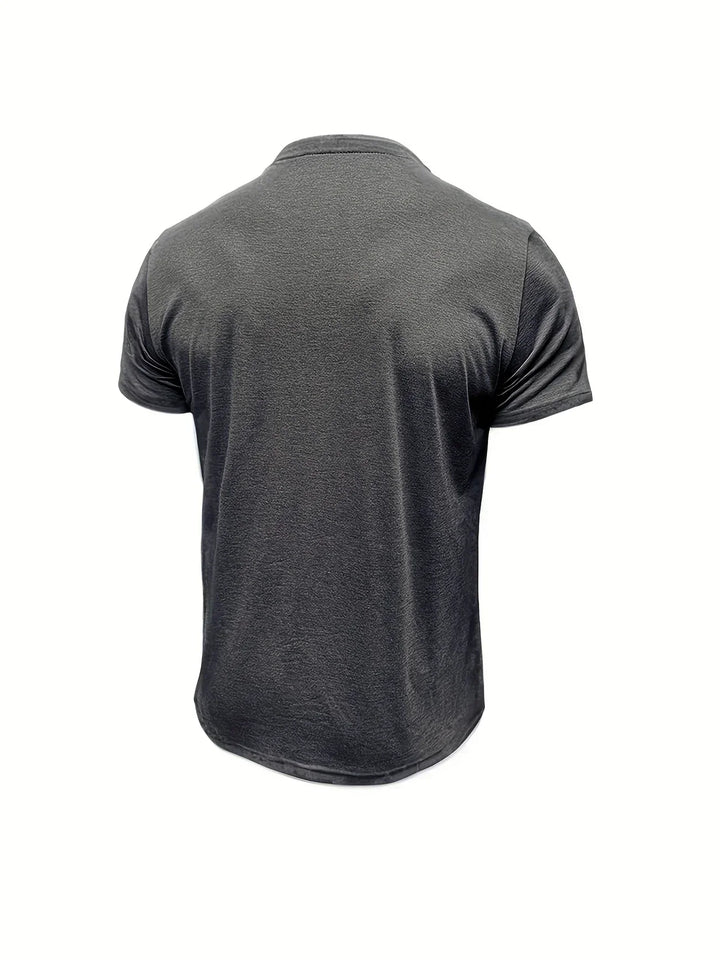 Azel | Camiseta de cuello redondo elegante con bolsillo