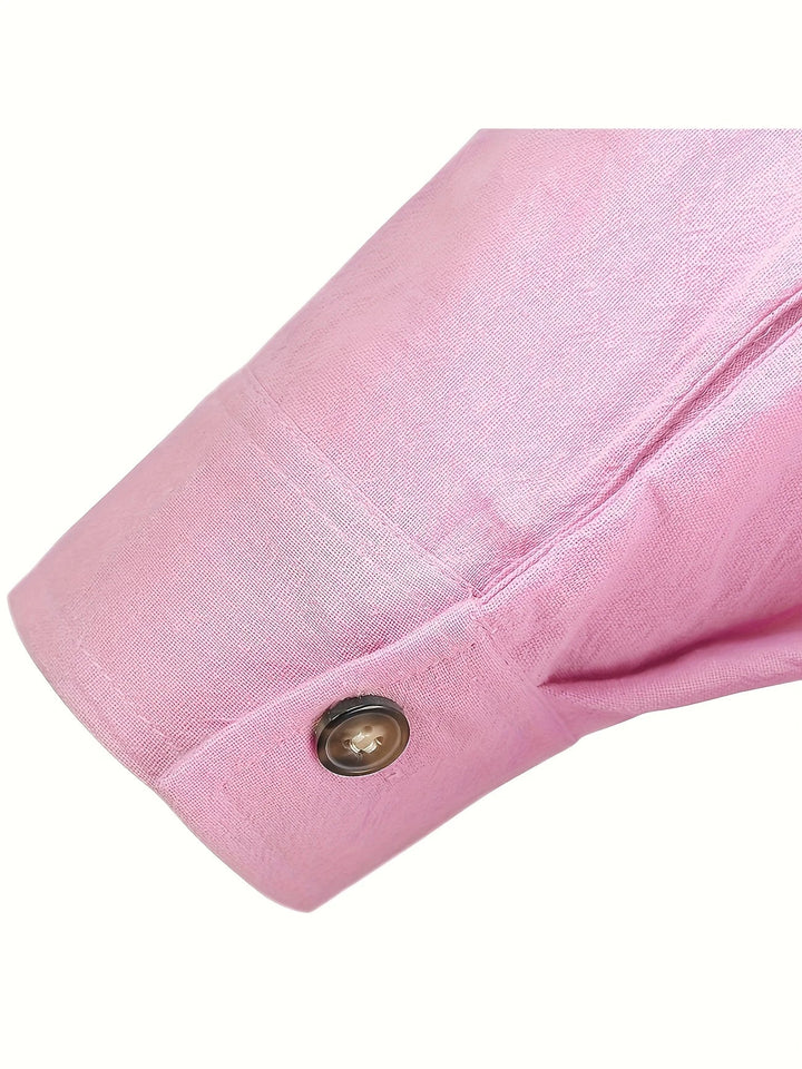 Hugo | Camisa ligera de algodón de manga larga
