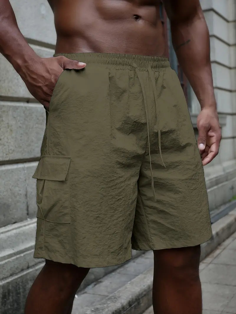 Azel | Pantalones cortos transpirables con cintura elástica