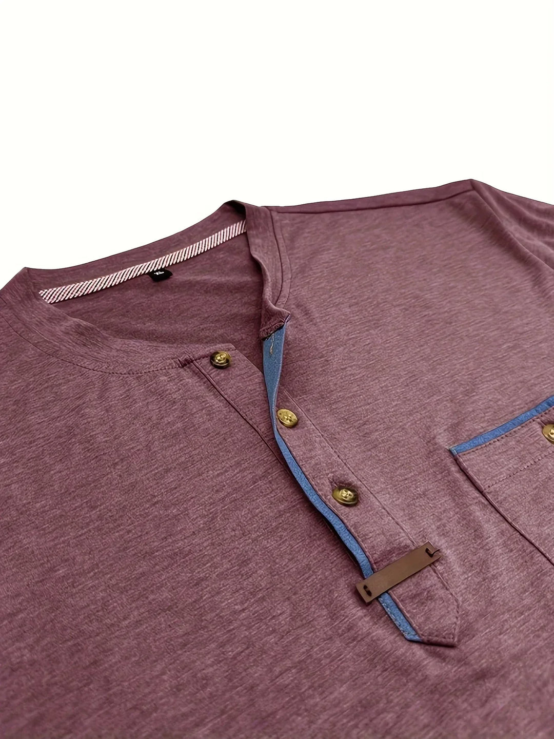 Azel | Camiseta de cuello redondo elegante con bolsillo