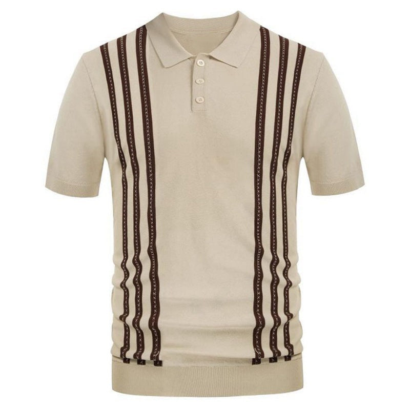 Alberto – Polo casual a rayas - Musa de Ibiza