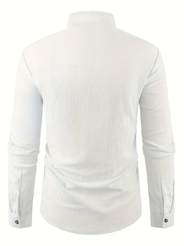 Hugo | Camisa ligera de algodón de manga larga