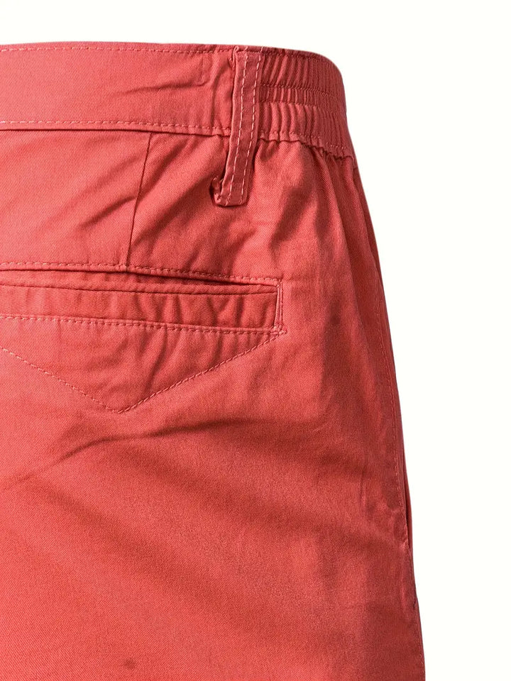 Azel | Pantalones cortos de algodón con bolsillos