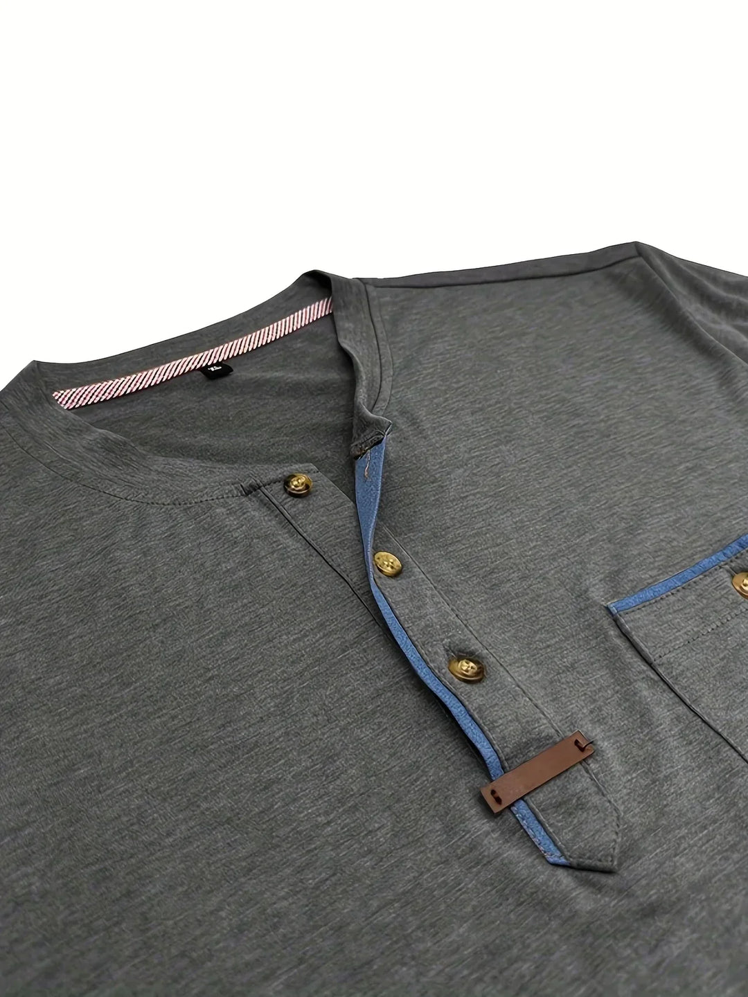 Azel | Camiseta de cuello redondo elegante con bolsillo