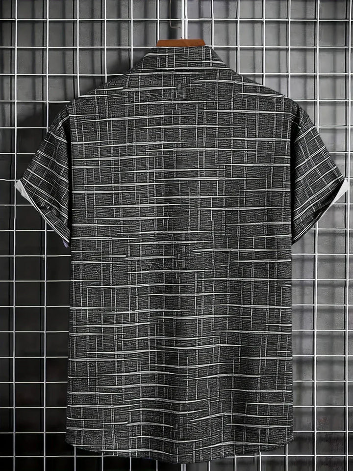 Gonzalo | Camisa elegante de rayas y cuadros
