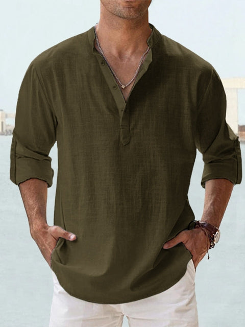 Leo | Camisa de lino traspirable