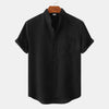 Antonio™ – Camisa de algodón lisa con botones