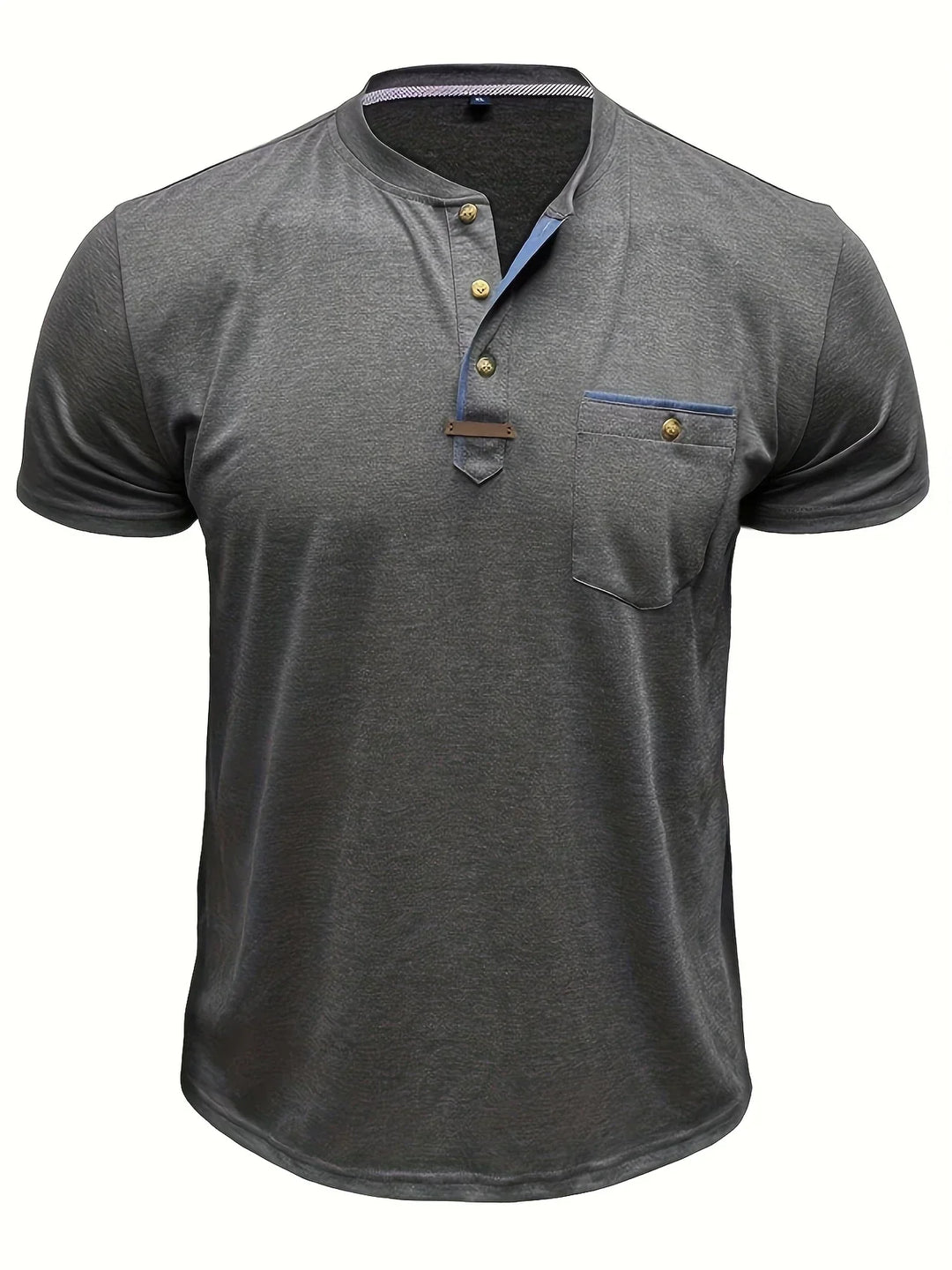 Azel | Camiseta de cuello redondo elegante con bolsillo