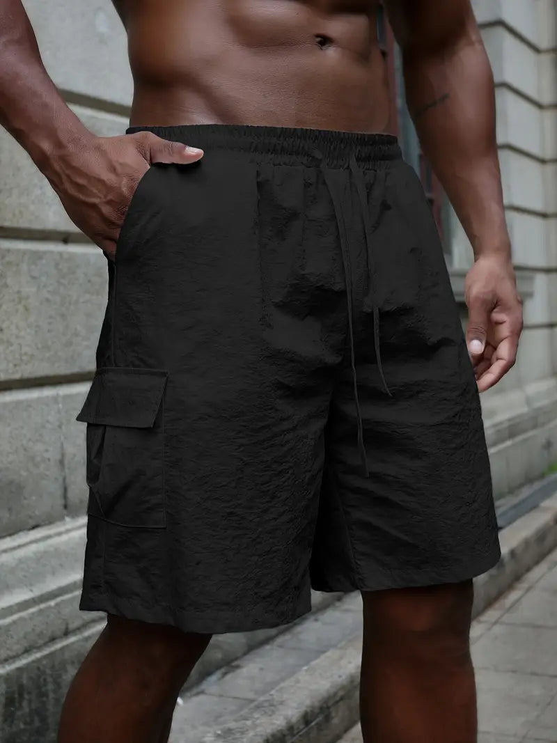 Azel | Pantalones cortos transpirables con cintura elástica