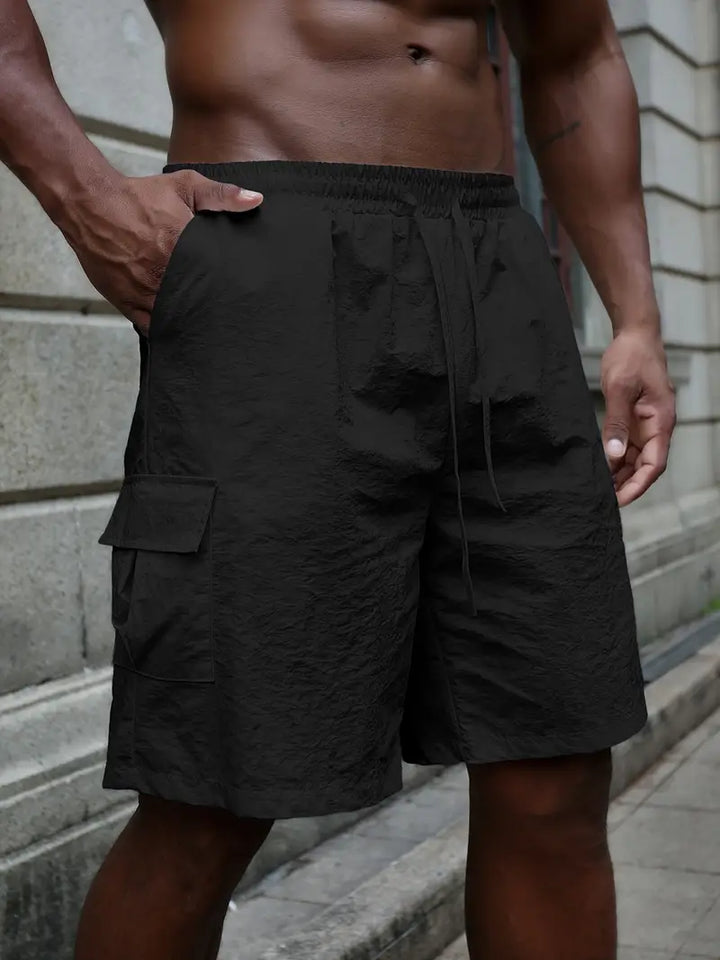 Azel | Pantalones cortos transpirables con cintura elástica