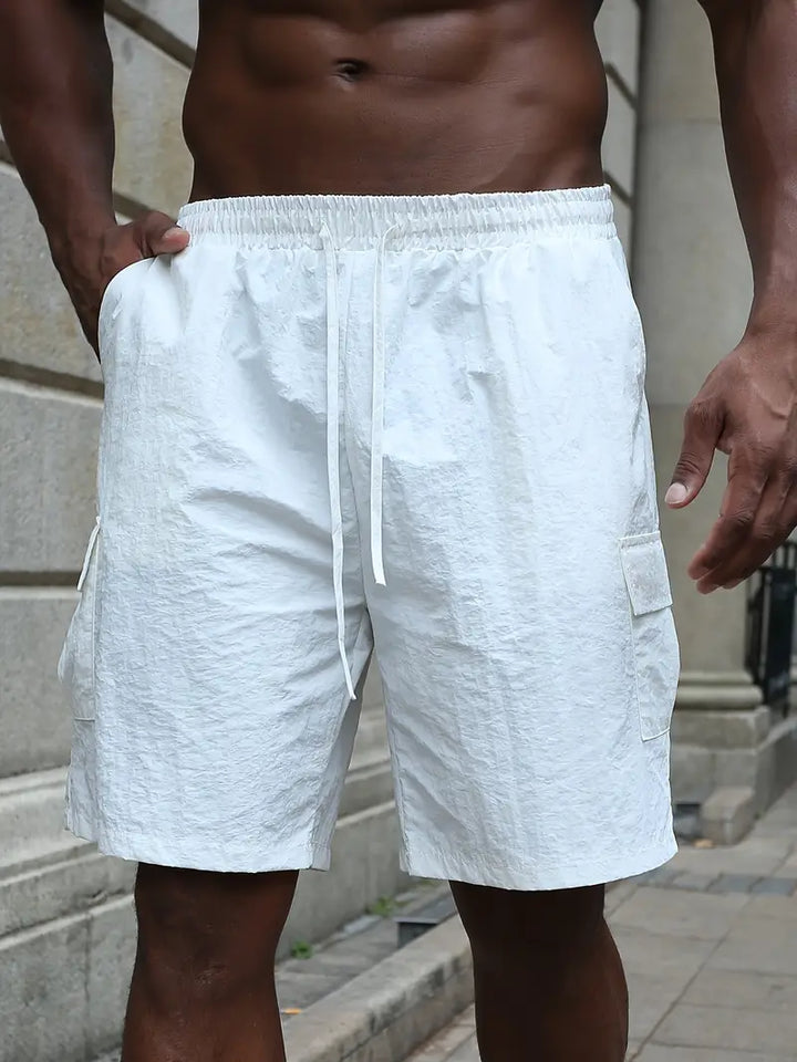 Azel | Pantalones cortos transpirables con cintura elástica