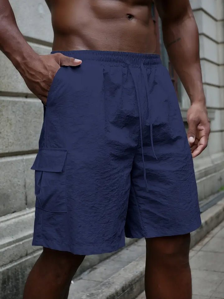 Azel | Pantalones cortos transpirables con cintura elástica