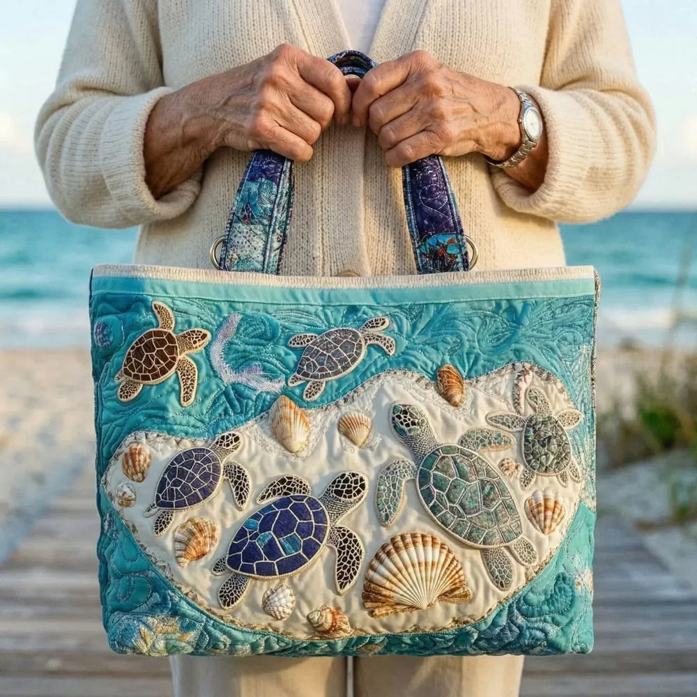 Bolso Artesanal - Amor por las Tortugas - Musa de Ibiza