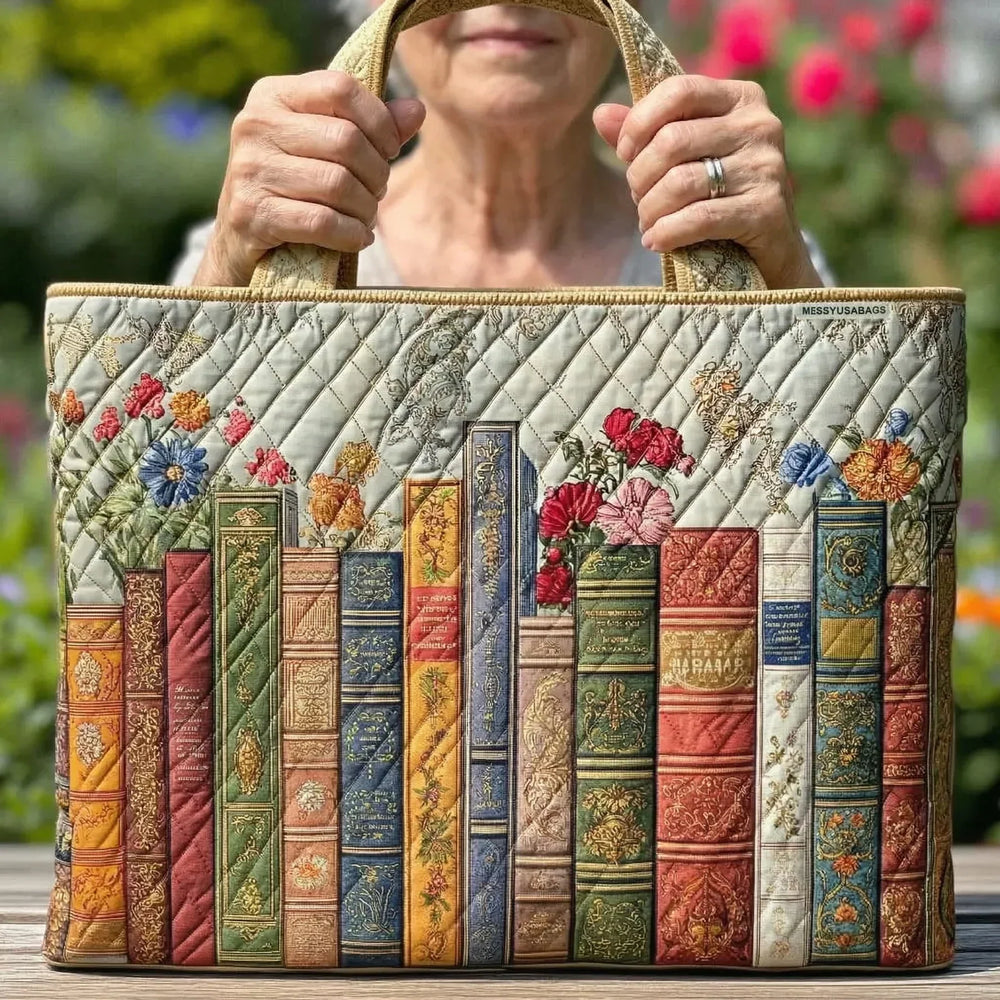 Bolso Acolchado - Biblioteca Encantada - Musa de Ibiza