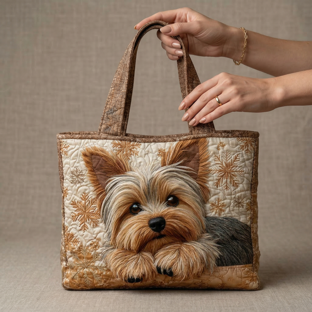Bolso Artesanal - Adorable Yorkshire - Musa de Ibiza