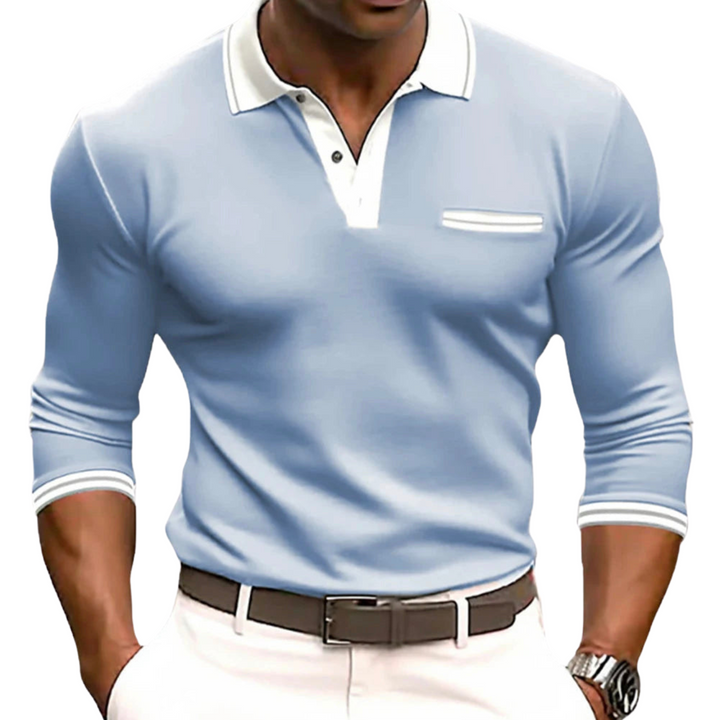 Álvaro | Camisa con detalles contrastantes elegantes