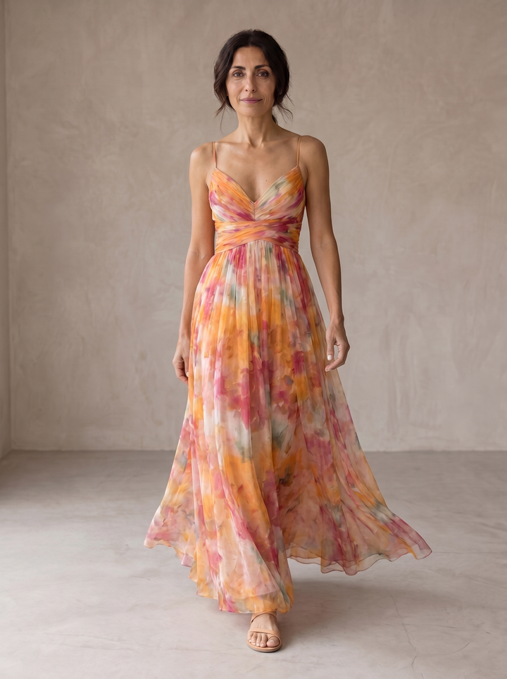 Catalina | Vestido Maxi Floral