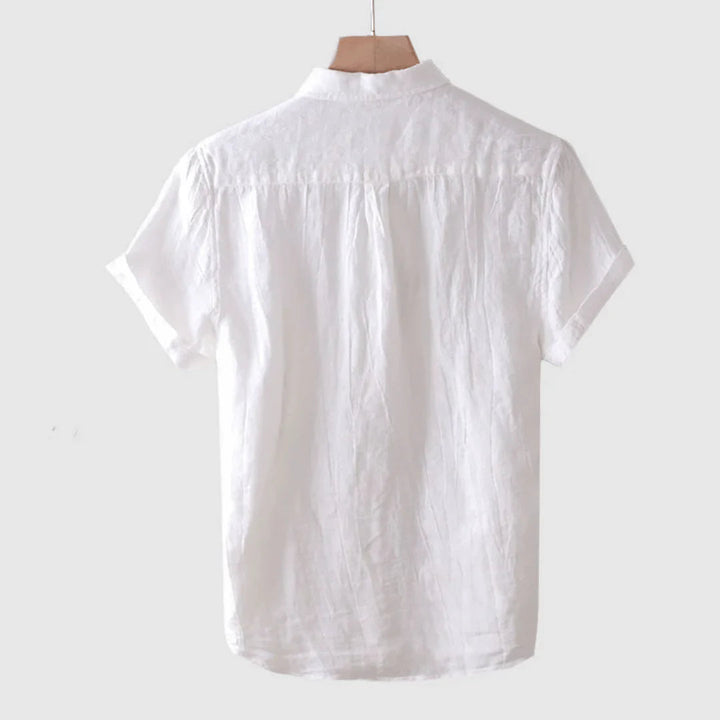 Azel | Camisa elegante de manga corta con botones