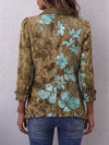 Salud | Chaqueta Floral Degradado con Volantes