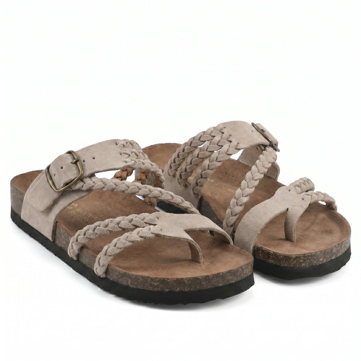 Musa | Sandalias Bio con Tiras Trenzadas